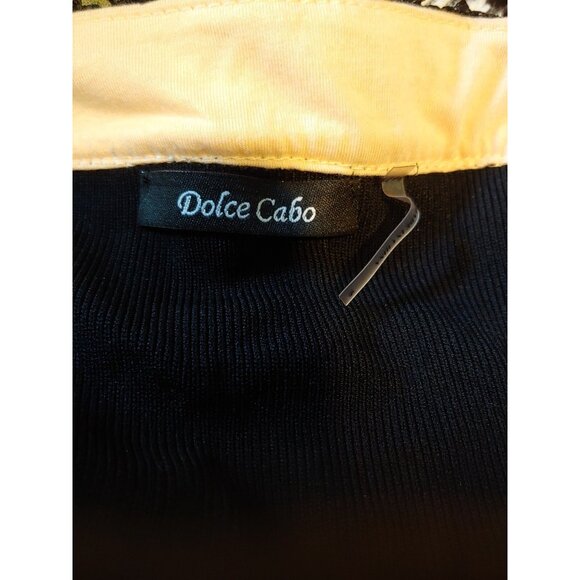 Black Crochet/Beaded Babydoll Y2k Top Dolce Cabo Rocker Metal Grunge Trash Goth - Picture 11 of 12